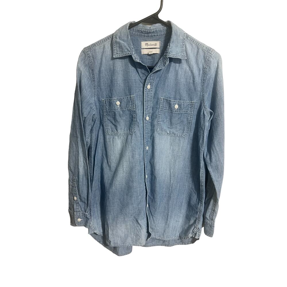 Madewell Denim Button Down  Shirt small